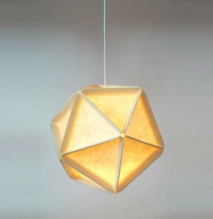 Origami klosz-a składana Origami lampy
