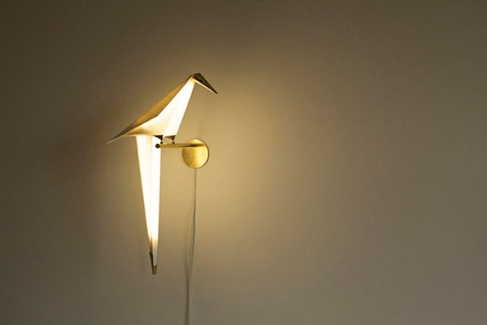 origami-lampskärm vikta-lampskärm