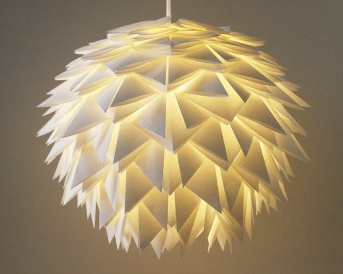 origami-lampskärm-vackra-craft idé