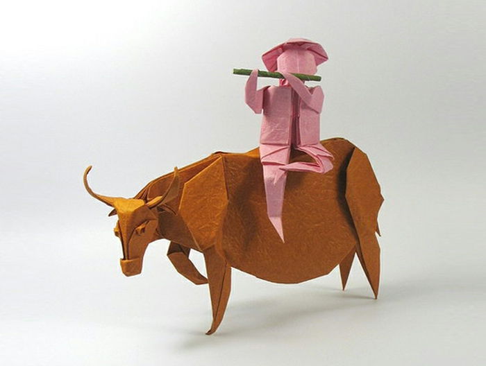 origami-dyr-a-menneske-on-a-boy