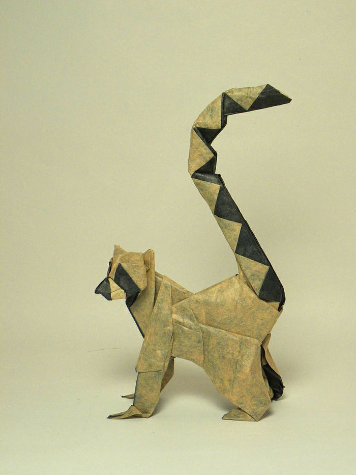 origami-dyr-veldig-søt-modell