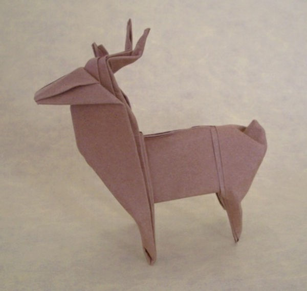 origami till jul-a-damhirsch