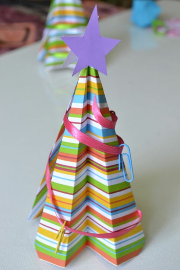 origami-till-jul-modern-dekoration - lila stjärna