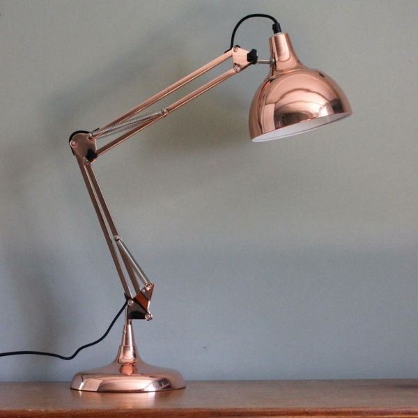original_copper ayarlanabilir masa lambası boyutlandırılan