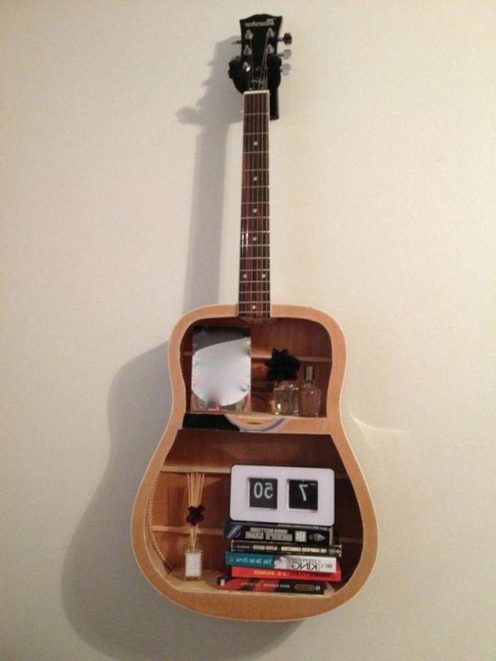 Prvotni zid dizajn-večnamenski akustična kitara