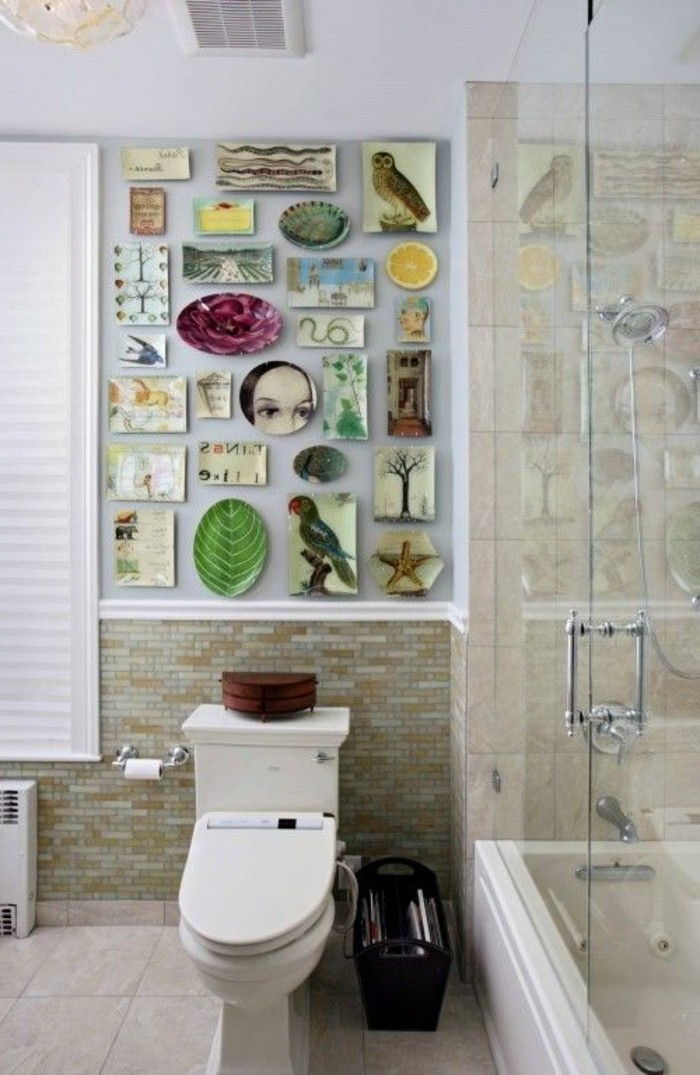 Oryginalny projekt łazienki-idee-bardzo-nice-ściana