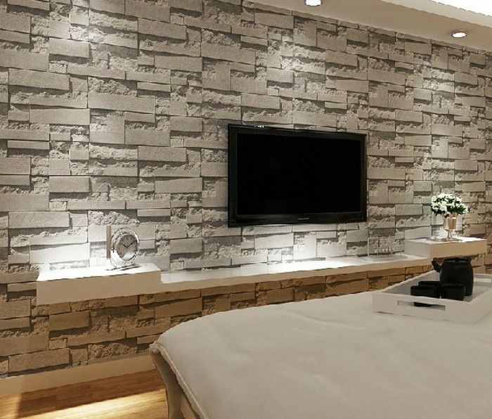 originál-design-wallpaper-stone optické krásne, spálňa