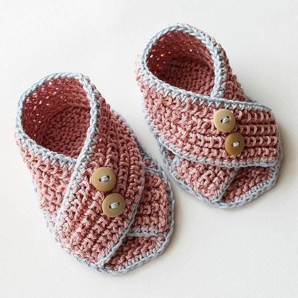 originais-idéias-crochet-para-baby-crochet-bebê sapatos-com-bela-design