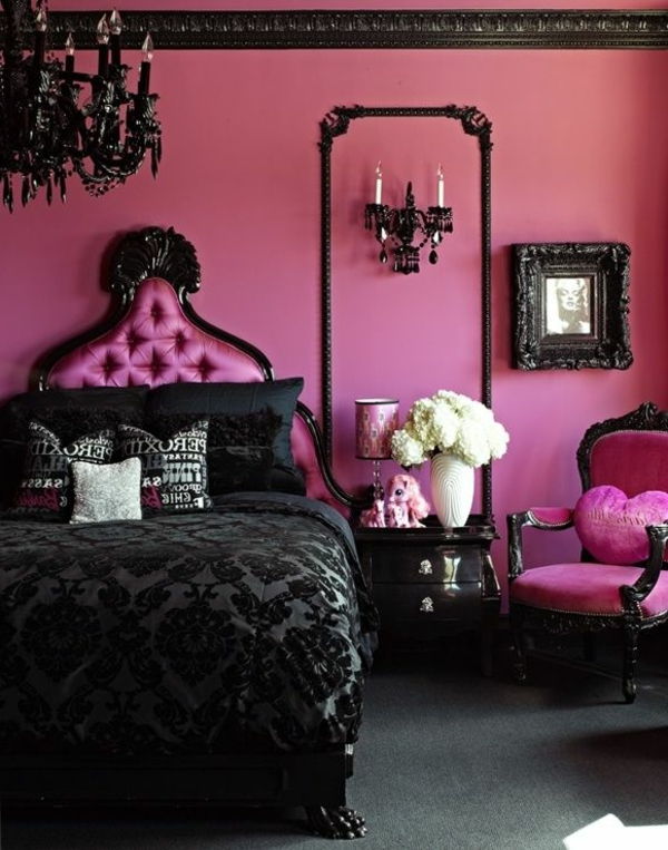 Pôvodne spálne-in-ružovej farbe