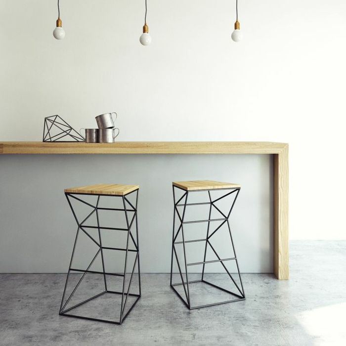 forma tacamuri becuri agățat de lumină originale interesante bar-scaun-design-