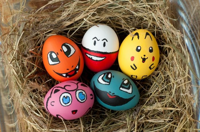 veľmi realistické pokemon reprezentácie na veľkonočné vajcia - tak vtipné