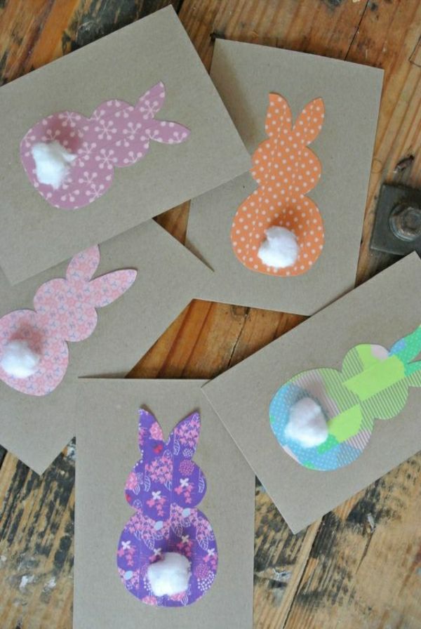 Påskkort Tinker-med-pappers själva kortet-do-DIY-kort-tinker-vackra-Original-idéer