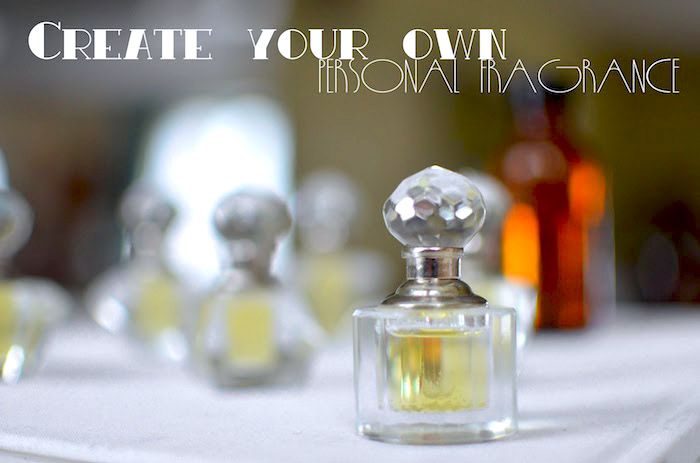 lage parfyme selv, glass parfymeflaske, hjemmelagde gaver