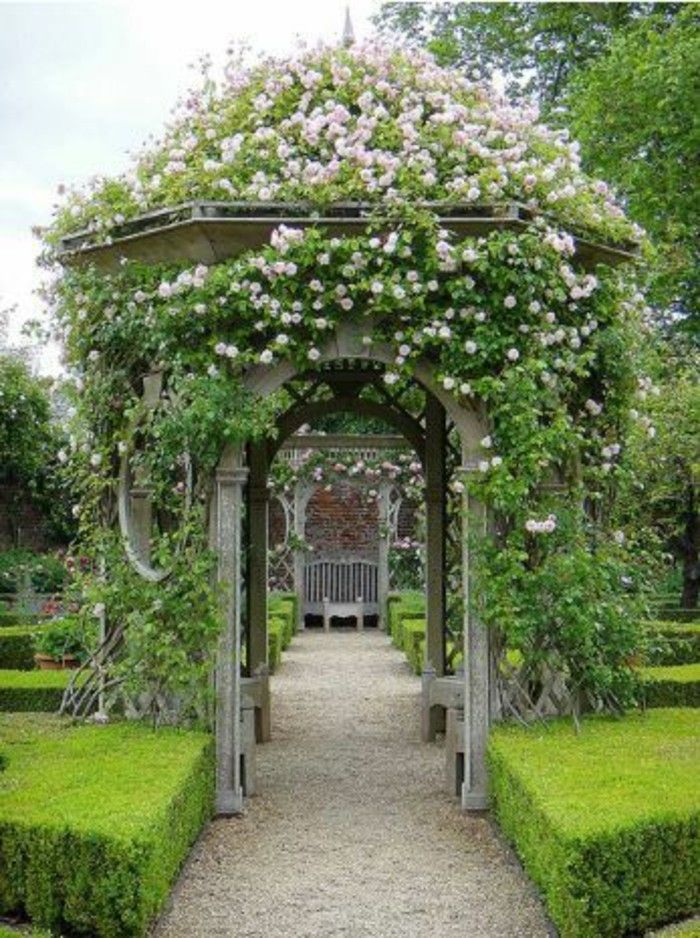 Pergola i-ogrodzenia-piękne-róż
