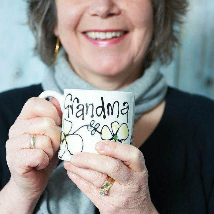 Personalized Coffee Cup with-mormor inskription
