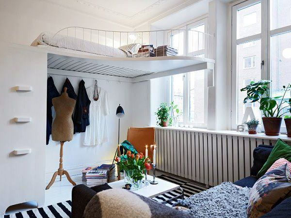 rastlina-in-izbe-sa-a-kreatívne-formoval posteli
