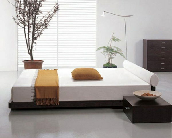 augalų-in-miegamojo-su-modernus Ultra-lovų
