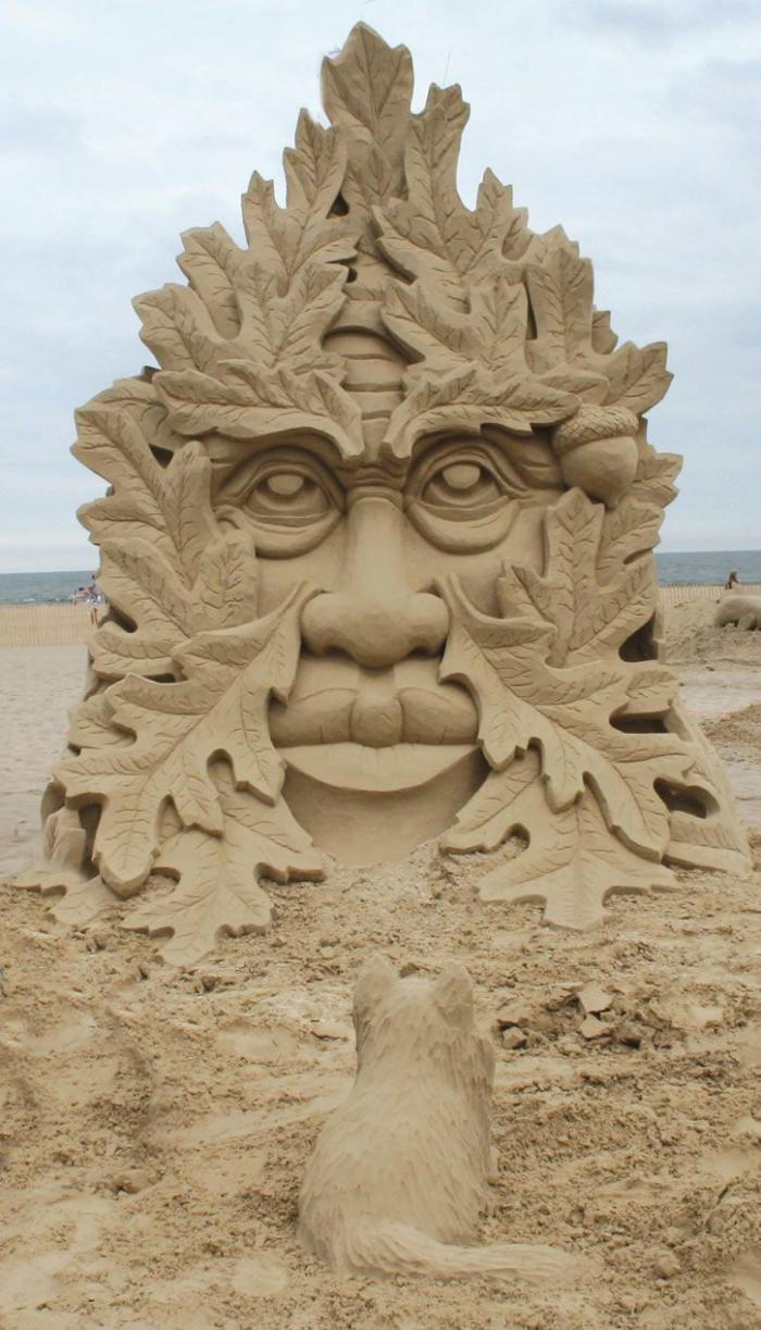 Fenomenalen Sand Kiparstvo Modern Art of Sand