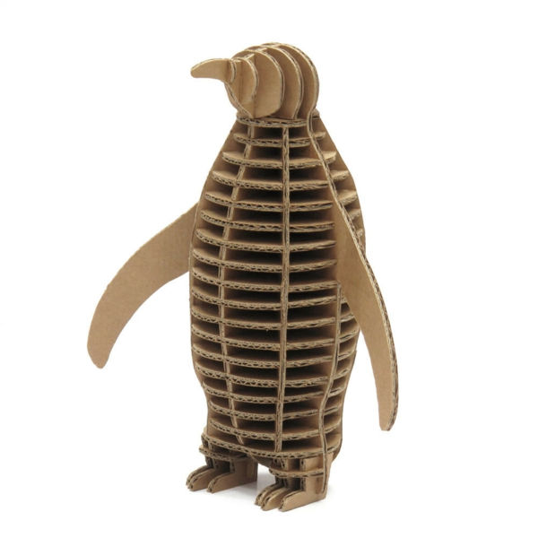 tučniak-of-kartóne kartónu kartónu hračky hudobno-out lepenky