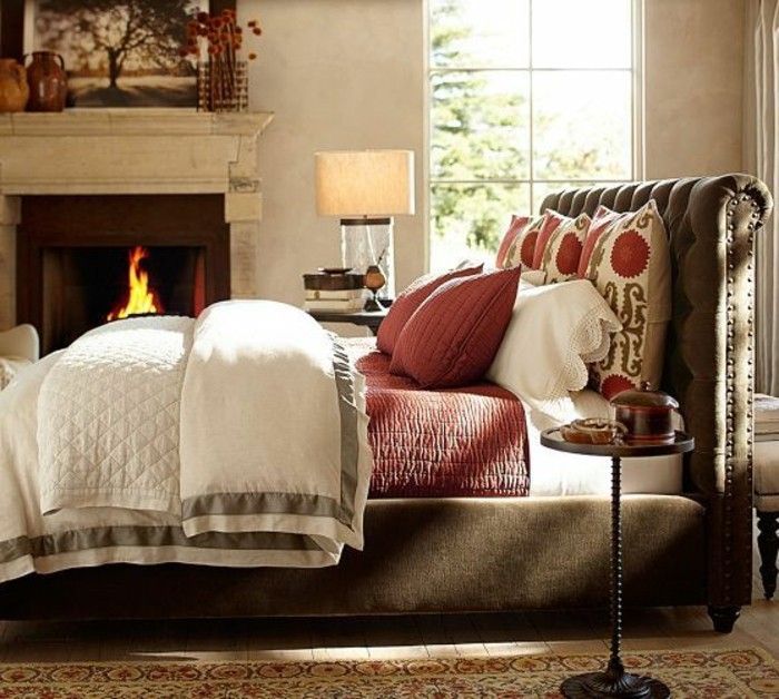 özelleştirmek yataklı kutu rahat yatak odalı-döşemeli olan yatak odası