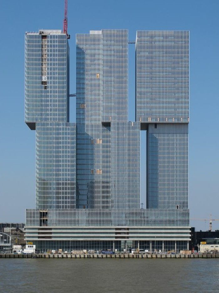 postmodernă-arhitectura-trei Skyscraper non-konvetionelle