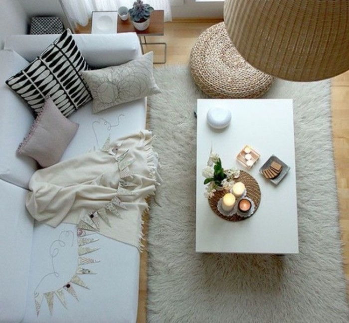 Pufa wypełniająca poduszki pomysł na sofie stół z góry poduszka samoprzylepna zrobić pomysł