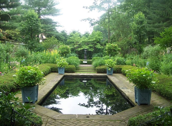 prostorsko Vrt angleški model lončke Lake
