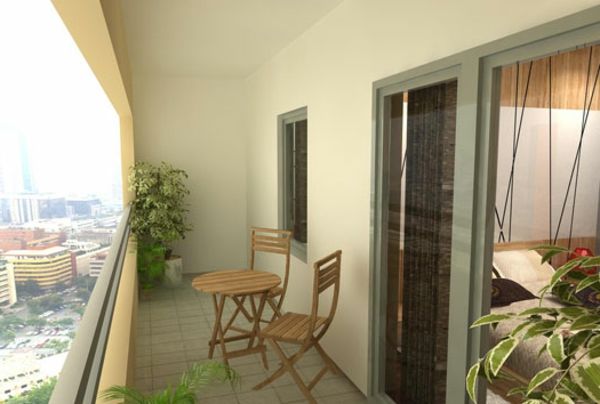 Liten storlek balkong-möbler-balkong-försköna-balkong-deco-idéer-balkong-gestalten-