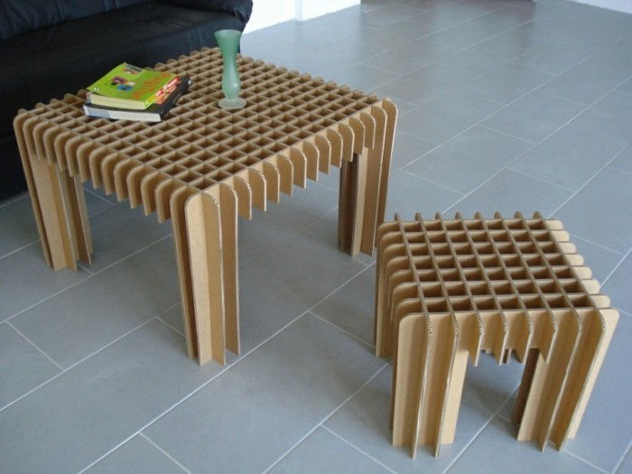 kreativne tabel modelov - pohištvo za recikliranje - edinstven dizajn