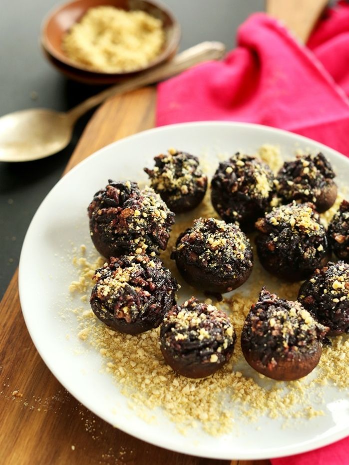 negru bomboane de orez idei recipe sănătoase orez cacao miere și biscuiți combinație praline