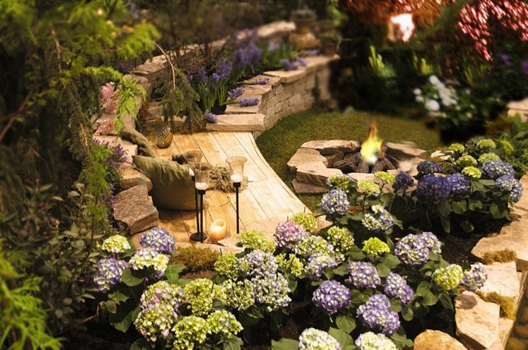 trädgårdsdesign romantiskt-vackra-magiska-särskilt-lovely unika