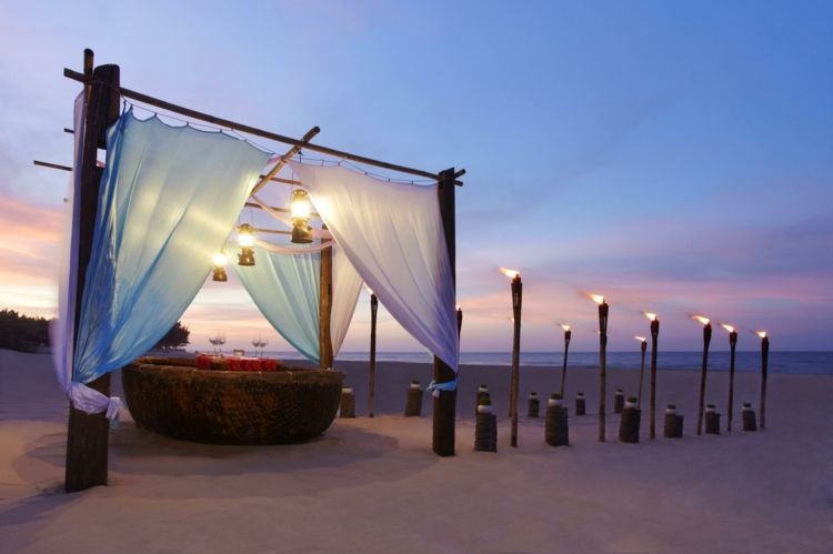 romantik-beach-chic-ädel mest moderna enkel unika-tub-för-två