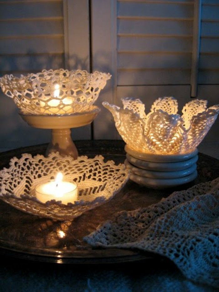 romantična DIY ideja za čajne lučke