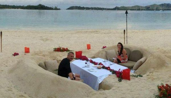 Romantic-idéer-på-strand-super-konstruktion