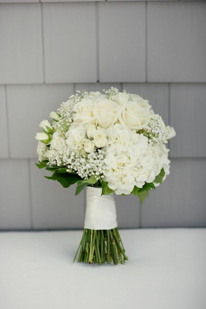 romantisch bruidsboeket White Flower tender idee