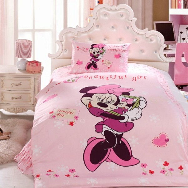 Pink Bedding Mickey Mouse