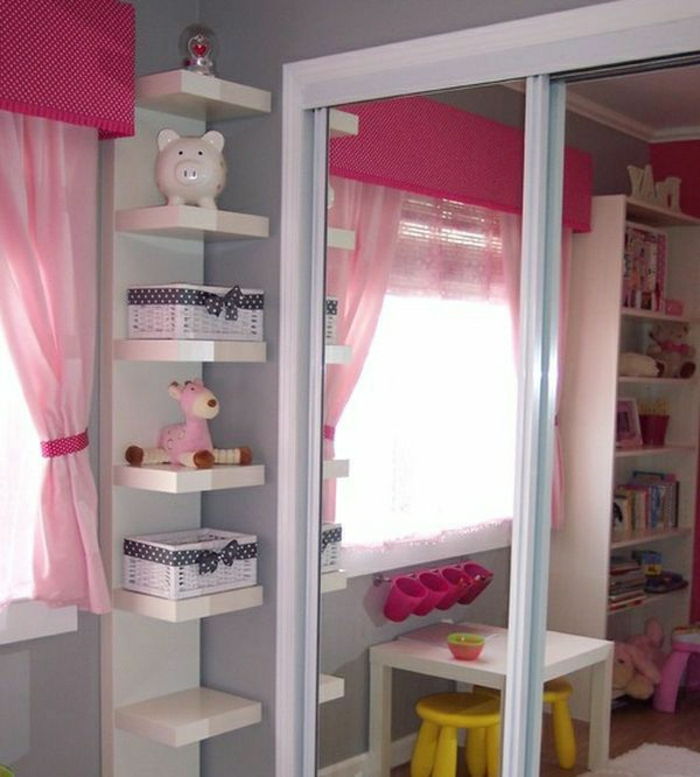 rosa tenda piccola finestra Nursery