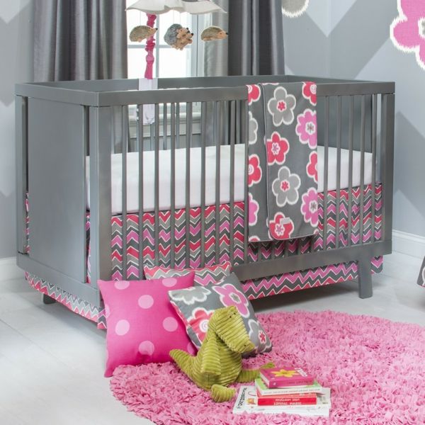 rosa STRÖ -babyzimmer-komplett-låg babyroom-set-rosa matta