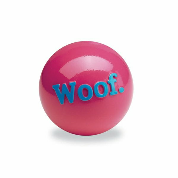 różowo-dog-toy-ball-to-play-pies ball - toy-by-psa