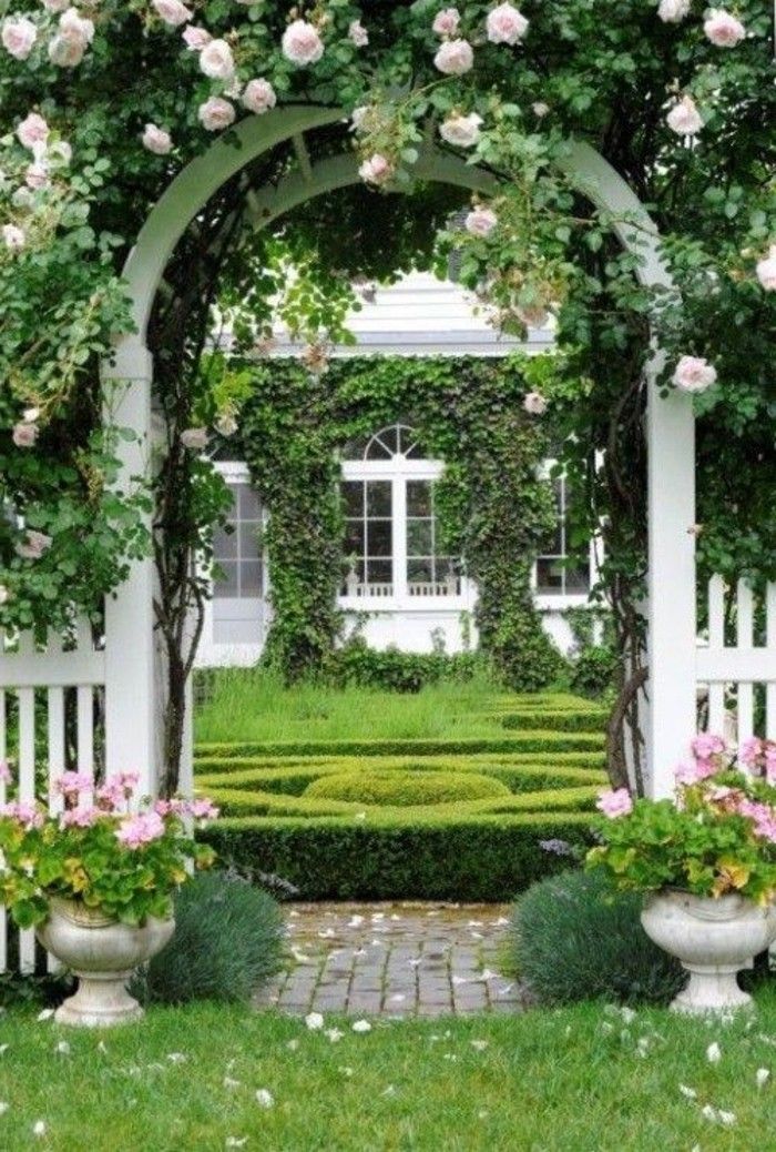 róża arch-the-podwórko-Garden Design Pomysły