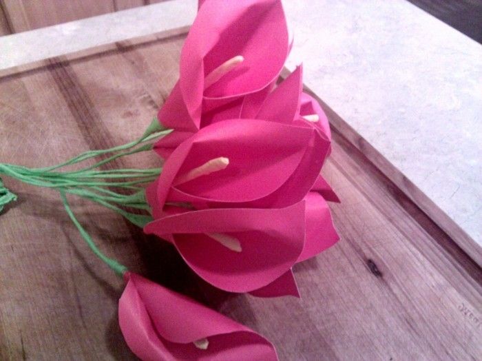 rosiga-vackra-flower-själv-do-original-diy idéer