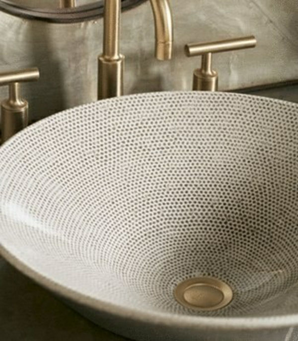 round-sink-bad design ideer Vakker design