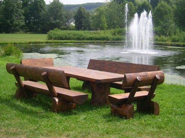 za-les-lastno izgradnjo lepo podeželskem vrtu furniture-