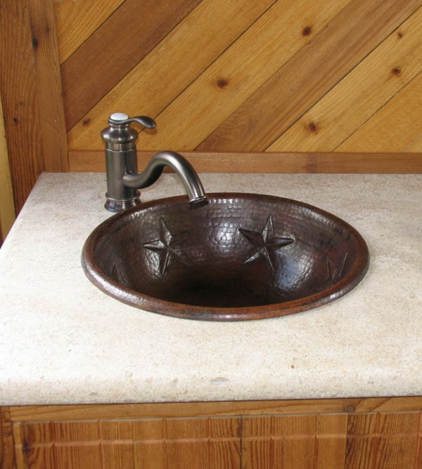 nice-rustikalischer-stil-i-bad-håndvask