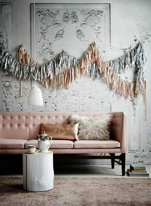 Velvet tapetai ir baldai-aksomas-prašmatnus siena dizainas