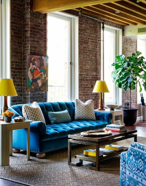 zamatová tapety a nábytok-zamat-modro-krásne sofa