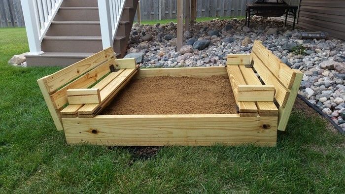 sandbox-lastno-build-a-odprt peskovniku na vrtu