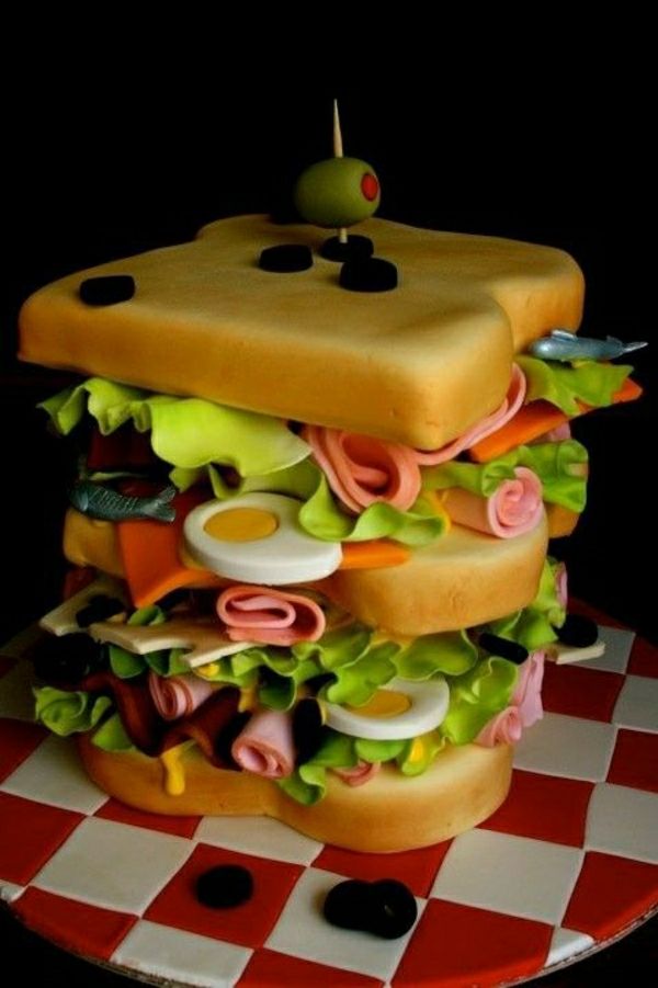 sandwich-cake-order vacker-paj tårtor-Dekorera-pies-bilder