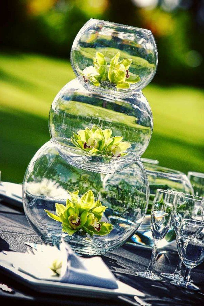 mooie glazen vazen ​​deco bloemen vazen ​​glas-