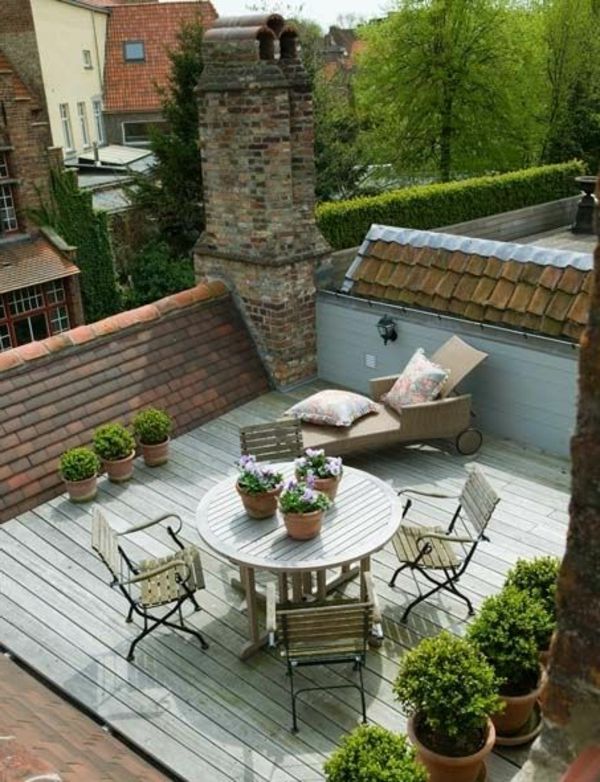 fresco idéia-para-o-design-a-terraço no telhado